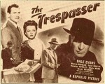 The Trespasser(') (1947) afişi