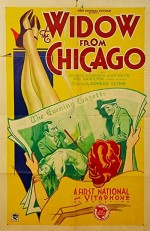 The Widow From Chicago (1930) afişi
