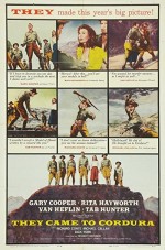 They Came To Cordura (1959) afişi