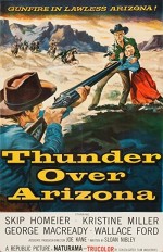 Thunder Over Arizona (1956) afişi
