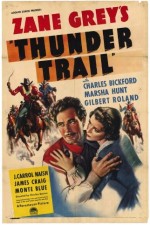 Thunder Trail (1937) afişi