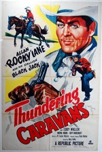 Thundering Caravans (1952) afişi