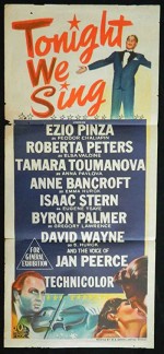 Tonight We Sing (1953) afişi
