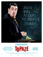 Topaze (1951) afişi