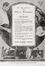 Toton The Apache (1919) afişi