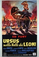 Ursus Nella Valle Dei Leoni (1961) afişi