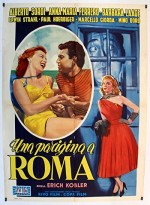 Una Parigina A Roma (1954) afişi