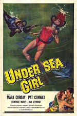 Undersea Girl (1957) afişi