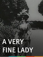 Une Dame Vraiment Bien (1908) afişi
