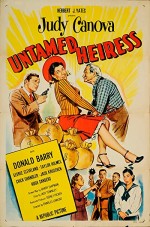 Untamed Heiress (1954) afişi