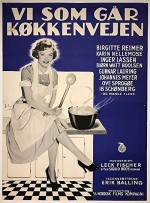 Vi Som Går Køkkenvejen (1953) afişi