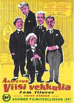 Viisi Vekkulia (1956) afişi