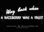Way Back When A Razzberry Was A Fruit (1940) afişi