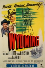 Wyoming (1947) afişi