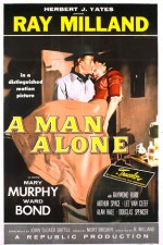 Yalnız Bir Adam (1955) afişi