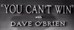 You Can't Win (1948) afişi
