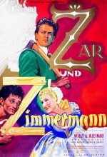Zar Und Zimmermann (1956) afişi