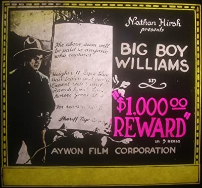 $1,000 Reward (1923) afişi $1,000 Reward (1923) afişi
