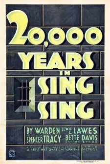 20,000 Years In Sing Sing (1932) afişi
