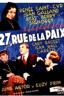 27 Rue De La Paix (1936) afişi