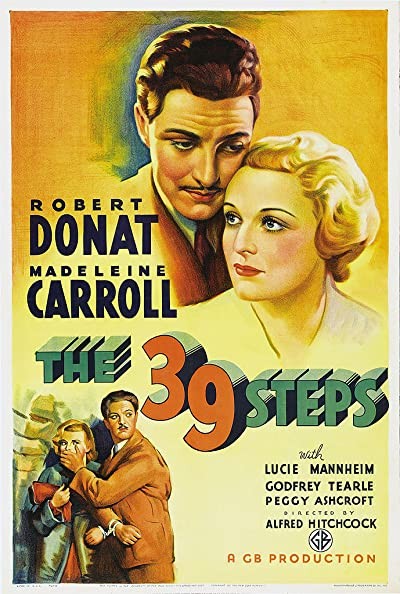 39 Basamak (1935) afişi 39 Basamak (1935) afişi