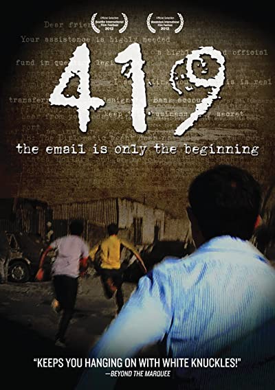 419 (2012) afişi 419 (2012) afişi