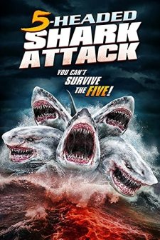 5-Headed Shark Attack (2017) afişi