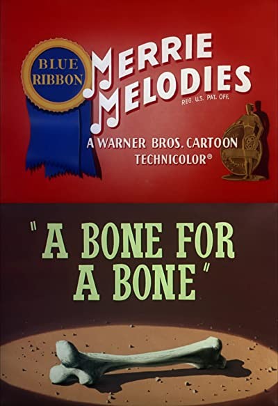 A Bone For A Bone (1951) afişi A Bone For A Bone (1951) afişi