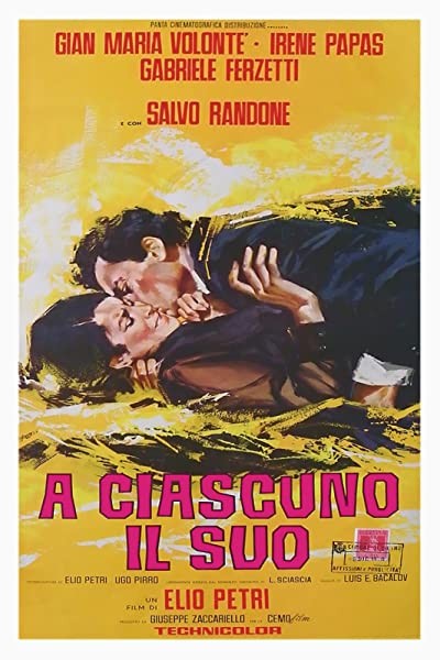 A Ciascuno Il Suo (1967) afişi A Ciascuno Il Suo (1967) afişi