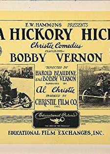 A Hickory Hick (1922) afişi