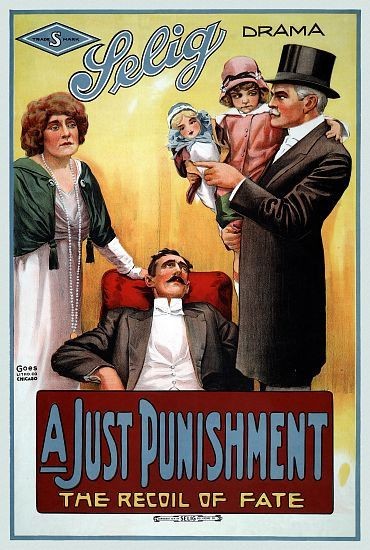 A Just Punishment (1914) afişi A Just Punishment (1914) afişi