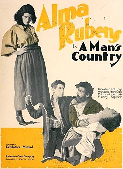 A Man's Country (1919) afişi A Man's Country (1919) afişi