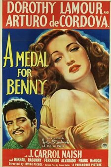 A Medal For Benny (1945) afişi