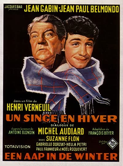 A Monkey in Winter (1962) afişi A Monkey in Winter (1962) afişi