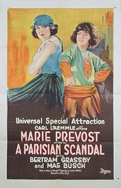 A Parisian Scandal (1921) afişi A Parisian Scandal (1921) afişi