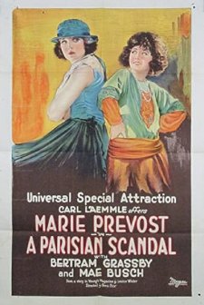 A Parisian Scandal (1921) afişi