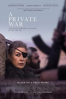 A Private War (2018) afişi