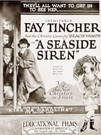 A Seaside Siren (1920) afişi A Seaside Siren (1920) afişi