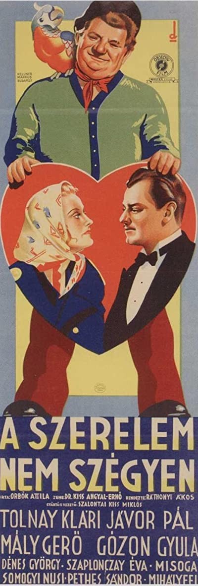 A Szerelem Nem Szégyen (1940) afişi
