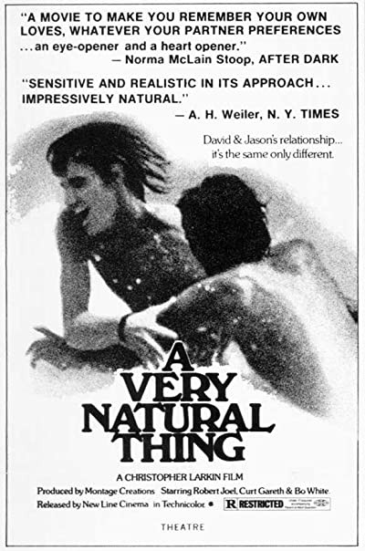 A Very Natural Thing (1974) afişi A Very Natural Thing (1974) afişi