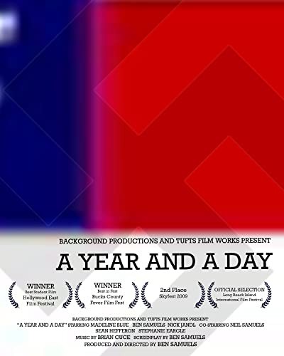 A Year and a Day (2009) afişi A Year and a Day (2009) afişi