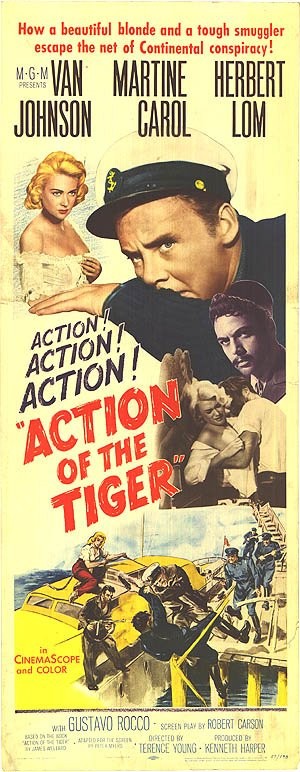 Action Of The Tiger (1957) afişi Action Of The Tiger (1957) afişi