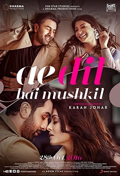 Ae Dil Hai Mushkil (2016) afişi Ae Dil Hai Mushkil (2016) afişi