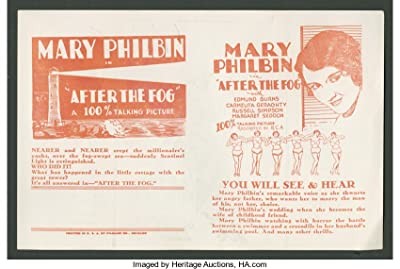After The Fog (1929) afişi After The Fog (1929) afişi