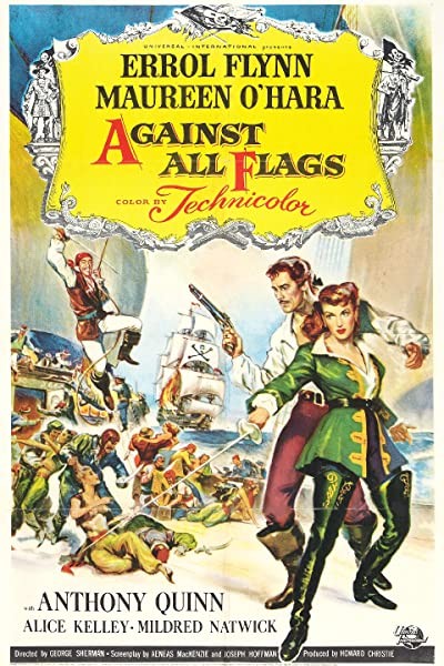Against All Flags (1952) afişi Against All Flags (1952) afişi