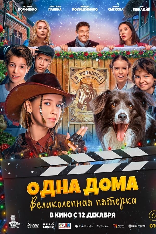 Alone at Home. The Magnificent Five (2024) afişi Alone at Home. The Magnificent Five (2024) afişi