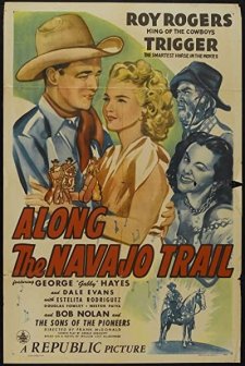 Along The Navajo Trail (1945) afişi