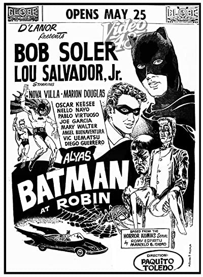 Alyas Batman At Robin (1965) afişi Alyas Batman At Robin (1965) afişi