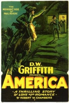 America (1924) afişi