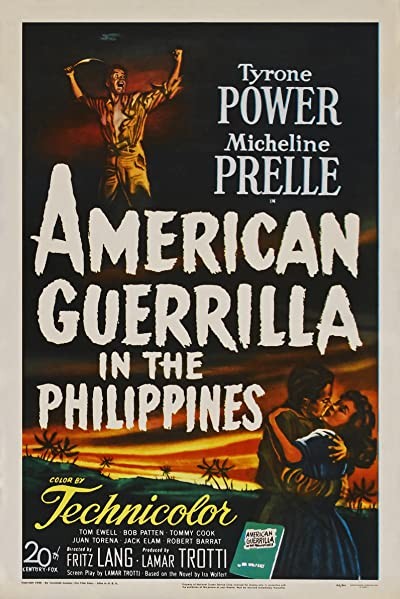 American Guerrilla in The Philippines (1950) afişi American Guerrilla in The Philippines (1950) afişi